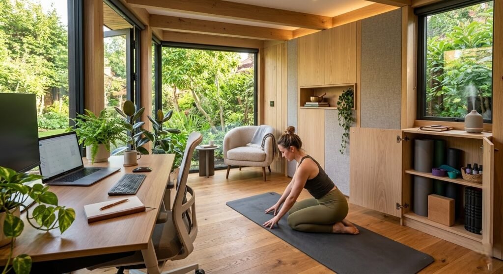 GardenOfficeYogaMeditation