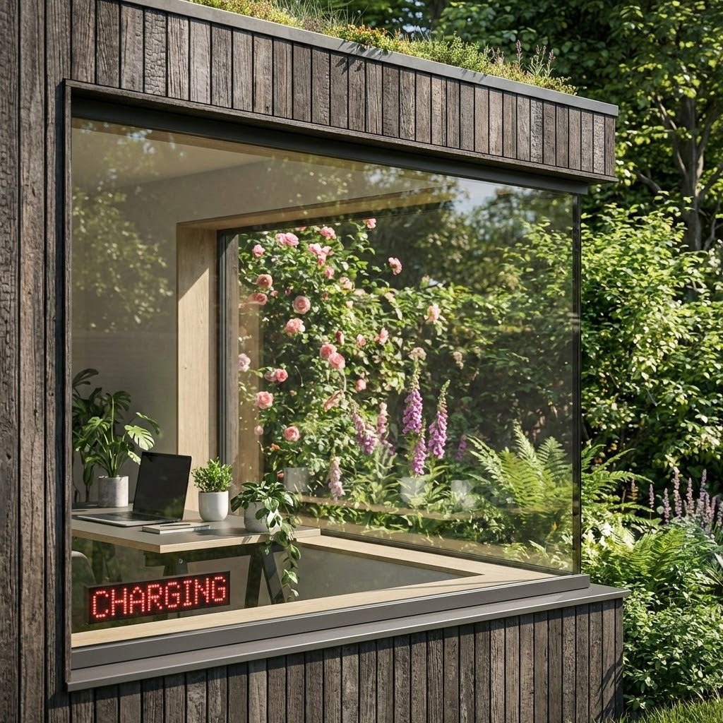 JunePowerPanelSolarGlass